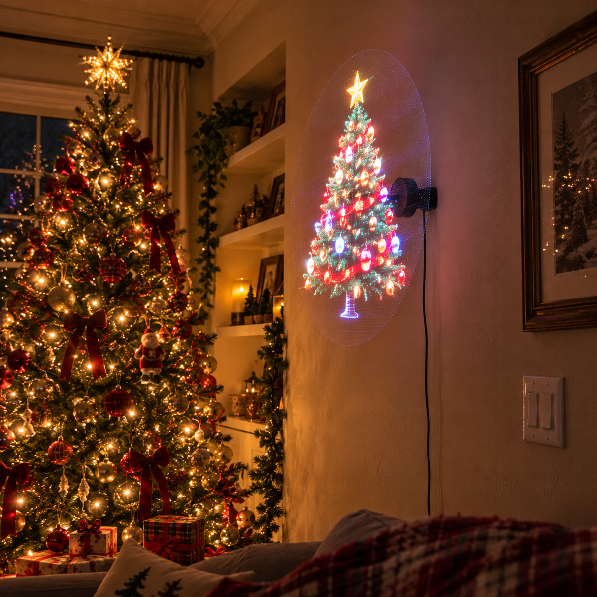 MerryHolo™ Floating 3D Christmas Hologram